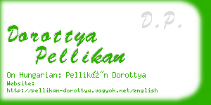 dorottya pellikan business card